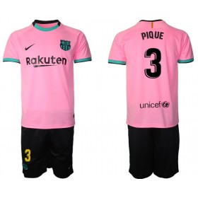 FC Barcellona Pique 3 Bambino Maglia Terza 2020/2021 Manica Corta (+ Pantaloncini)